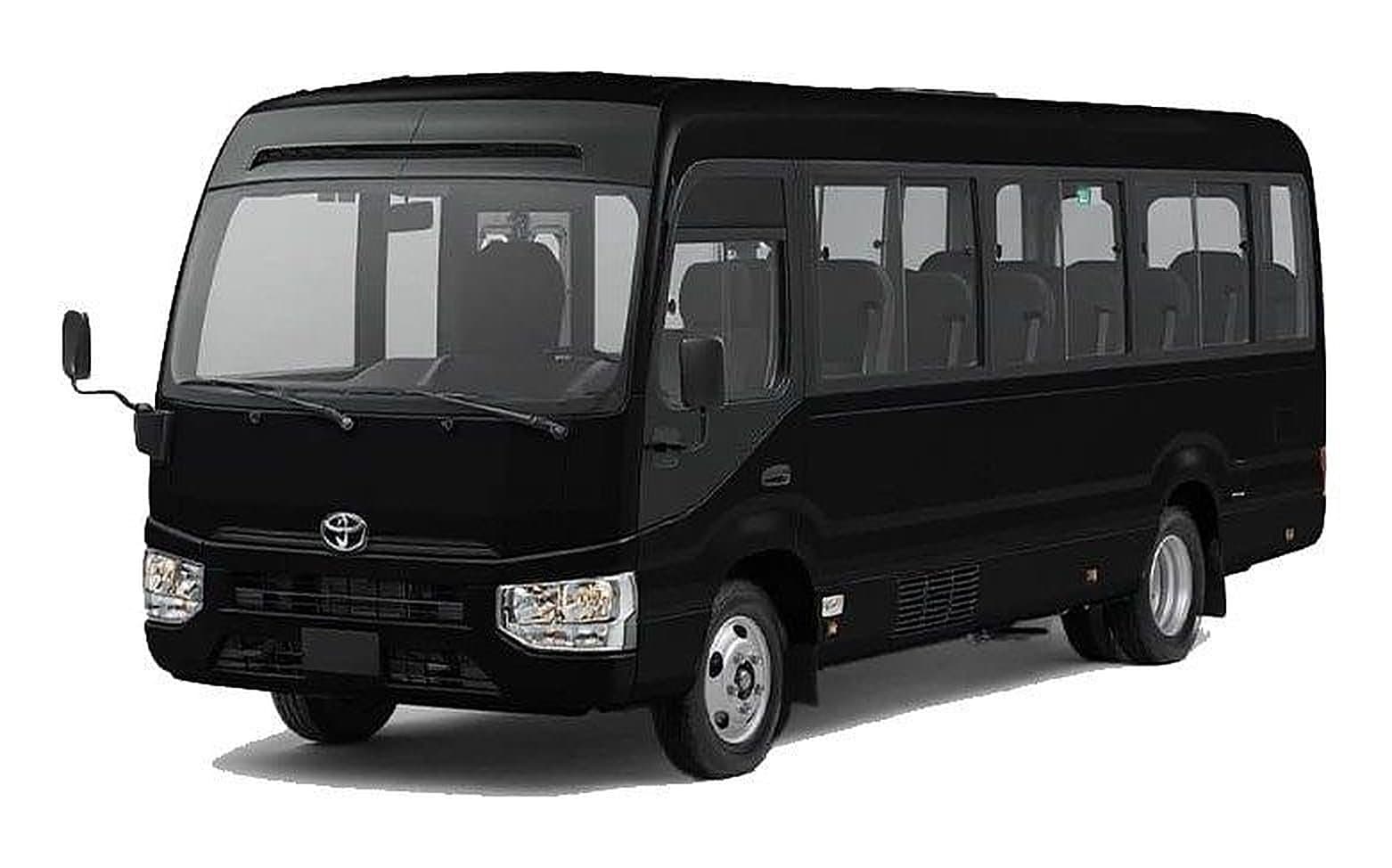 Toyota Coaster bus rental Riyadh