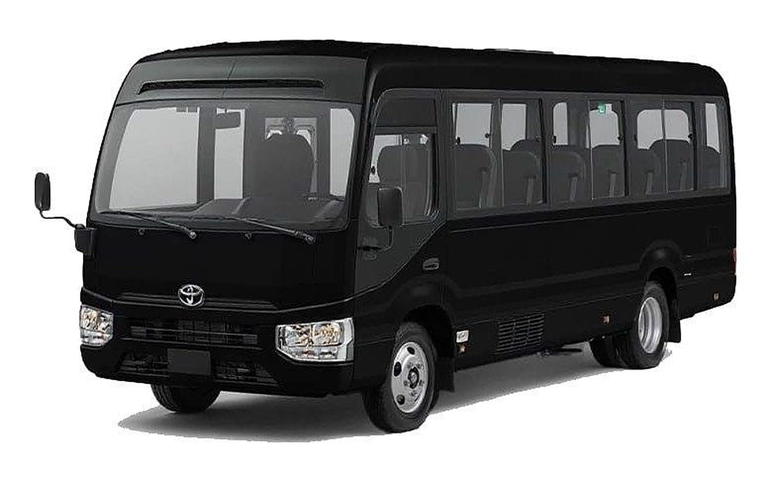 Toyota Coaster bus rental Riyadh